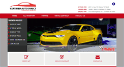 Desktop Screenshot of certifiedautodirect.com